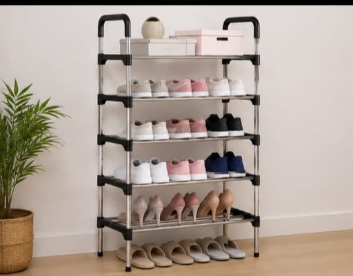 Zapatero de 6 niveles